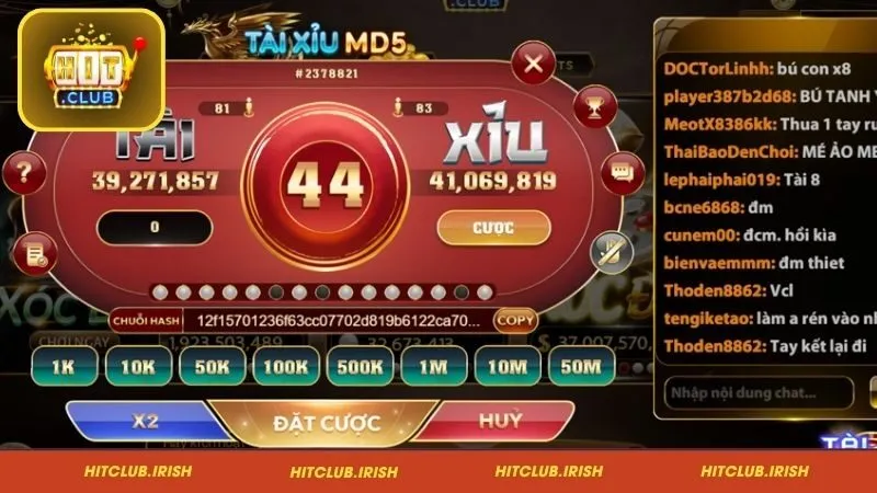 Giải mã sức hút của game Tài Xỉu MD5 tại HitClub