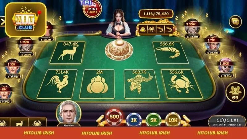 Lý do game Bầu Cua HitClub online được ưa chuộng