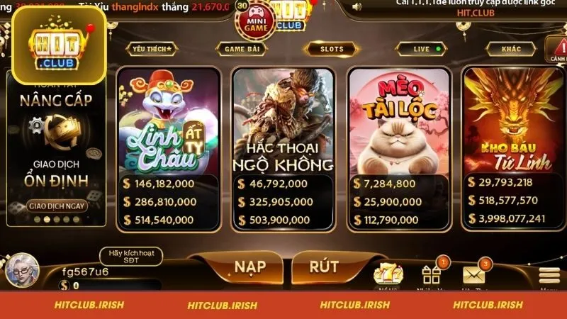 Slots game – Thế giới quay thưởng đa dạng, hấp dẫn
