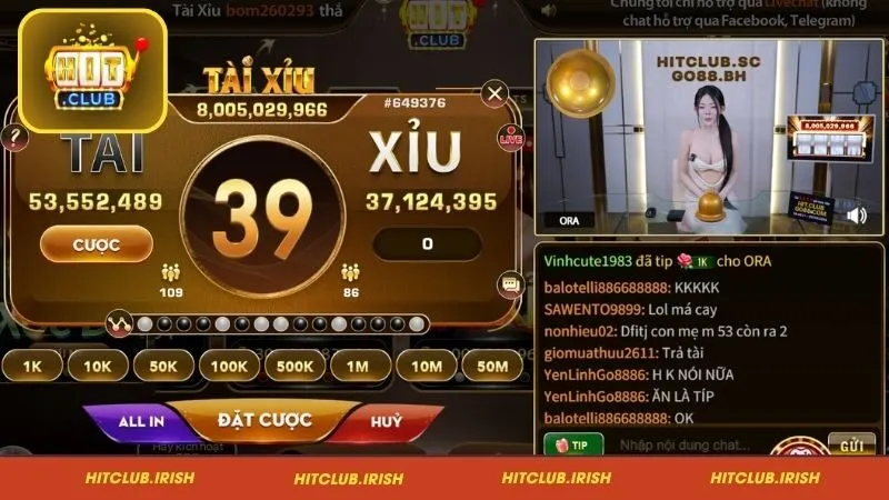 Sơ lược về game Tài Xỉu Livestream tại HitClub